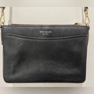 Kate Spade Black Cross Body with detachable straps